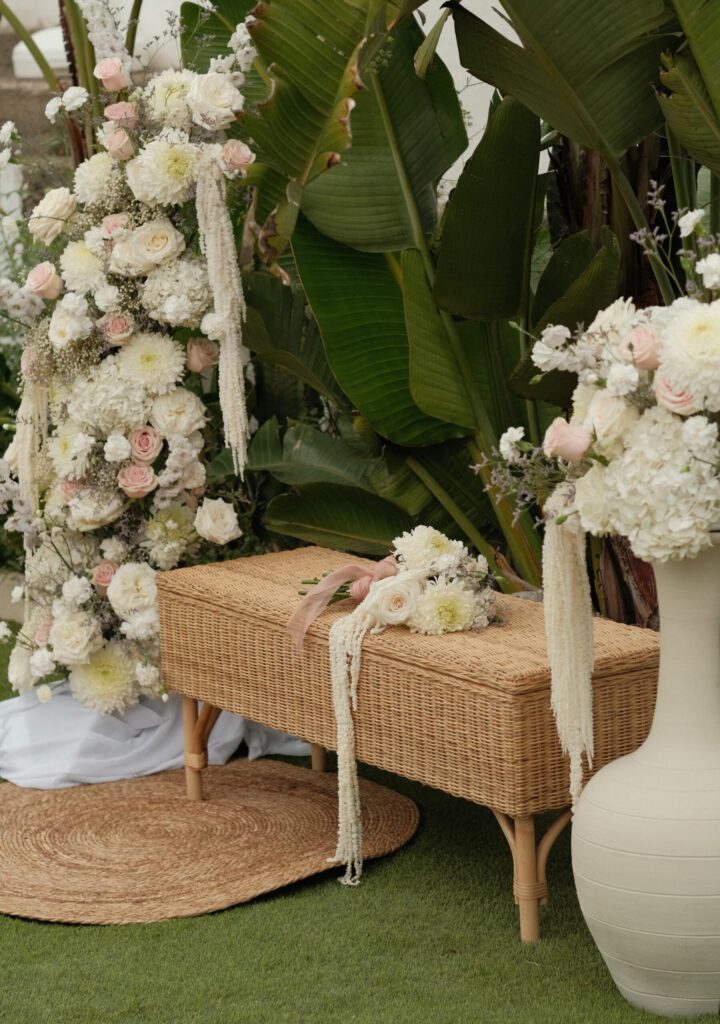decoración floral ceremonias bodas flores